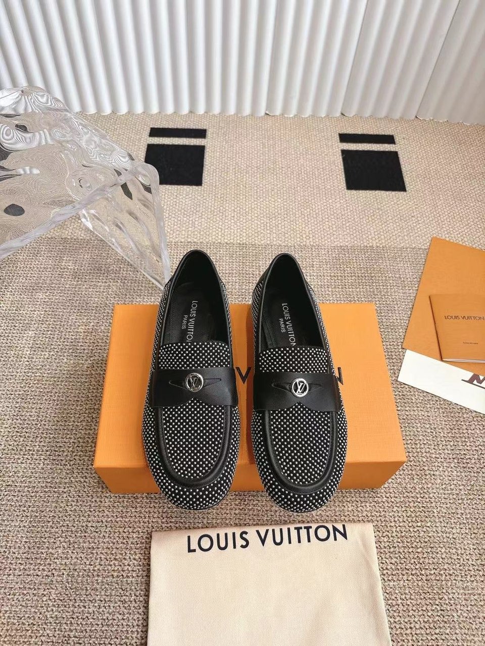 Louis Vuitton Soho Flat Loafer Black view 7