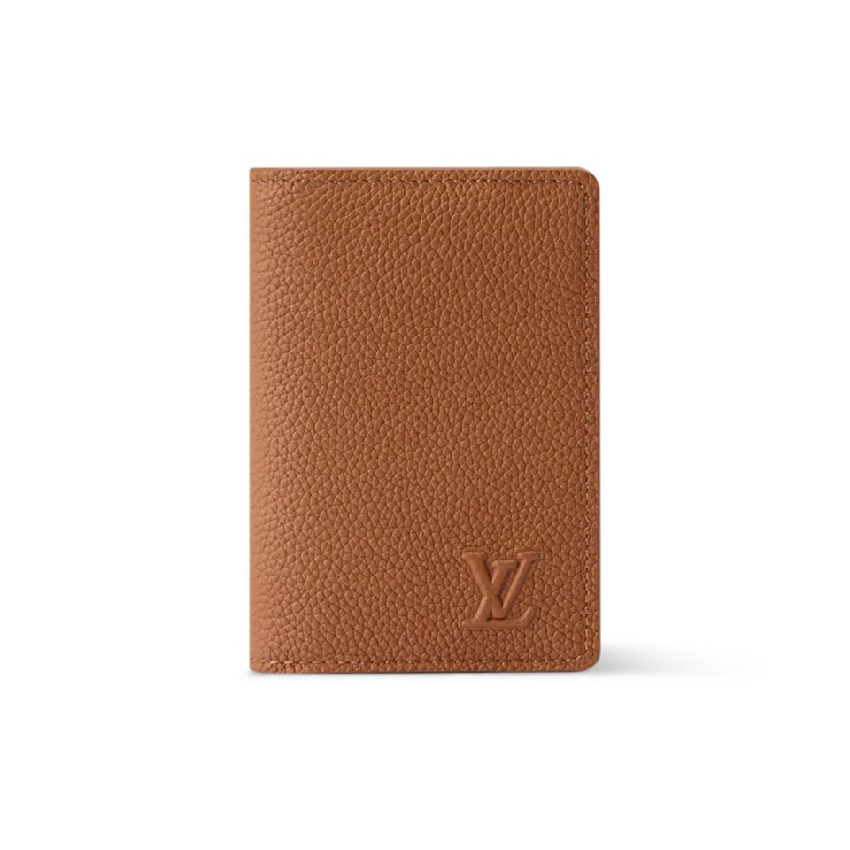 Louis Vuitton Pocket Organizer 7.5cm Tan M25952