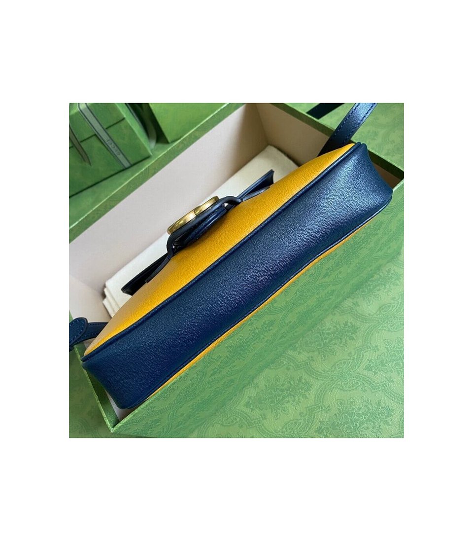 Gucci Small Messenger Bag with Double G 648934 view 6