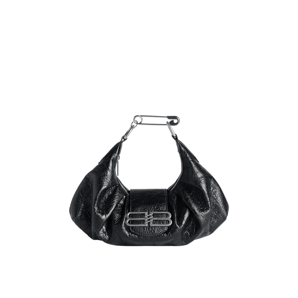 Balenciaga Pamela Shoulder Bag Small Black 28cm/11in view 2