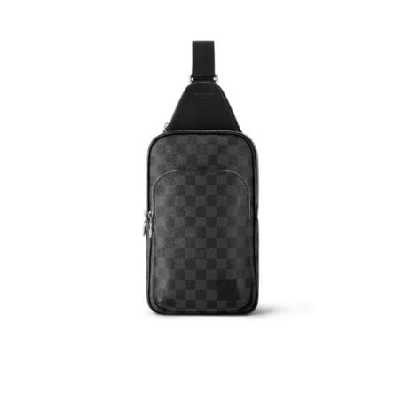 Louis Vuitton Avenue Nm Crossbody Bag Damier Black 31Cm N45302 view 2