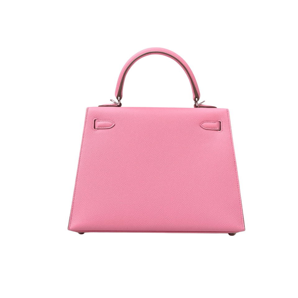 Hermes Kelly 25 Bag In Rose Confetti Epsom Leather For Women 25cm/10in view 4