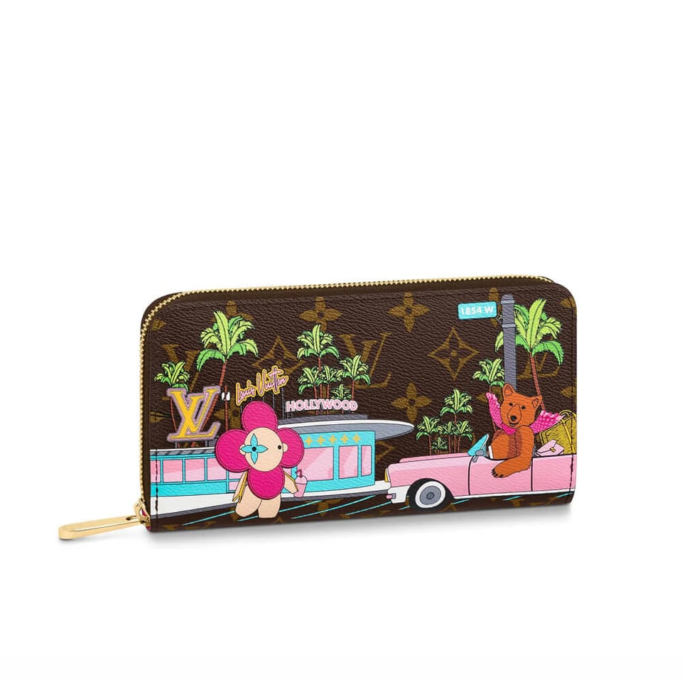 Louis Vuitton Monogram Canvas Zippy Wallet view 2