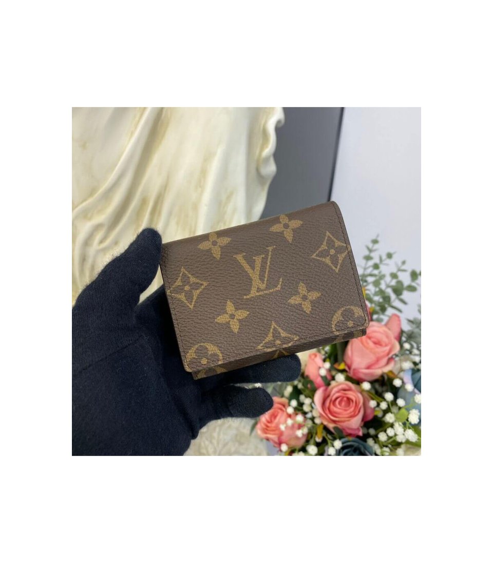 Louis Vuitton Monogram Envelope Business Card Holder view 4