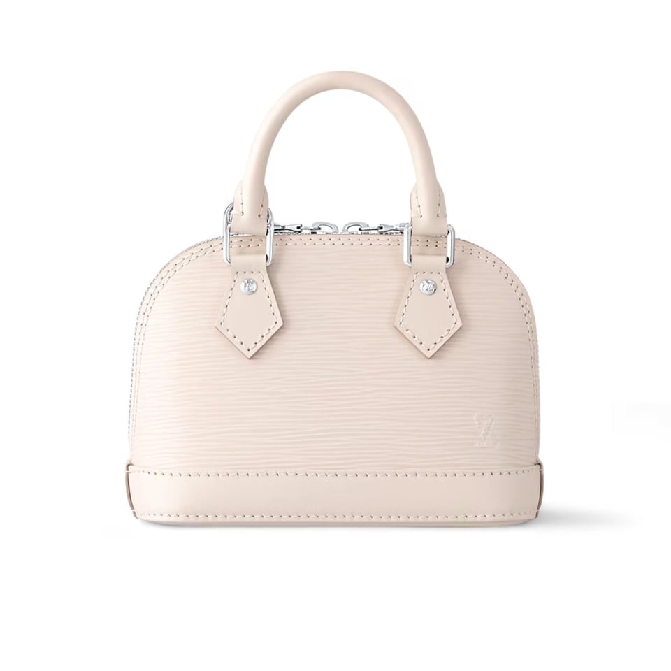 Louis Vuitton Nano Alma Bag White Quartz 18Cm M82411 view 2