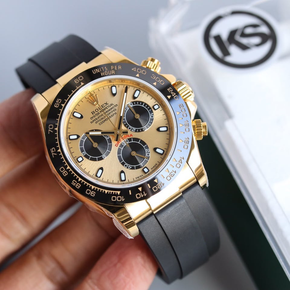 [Super Clone] Rolex Cosmograph Daytona Yellow Gold 40mm view 2