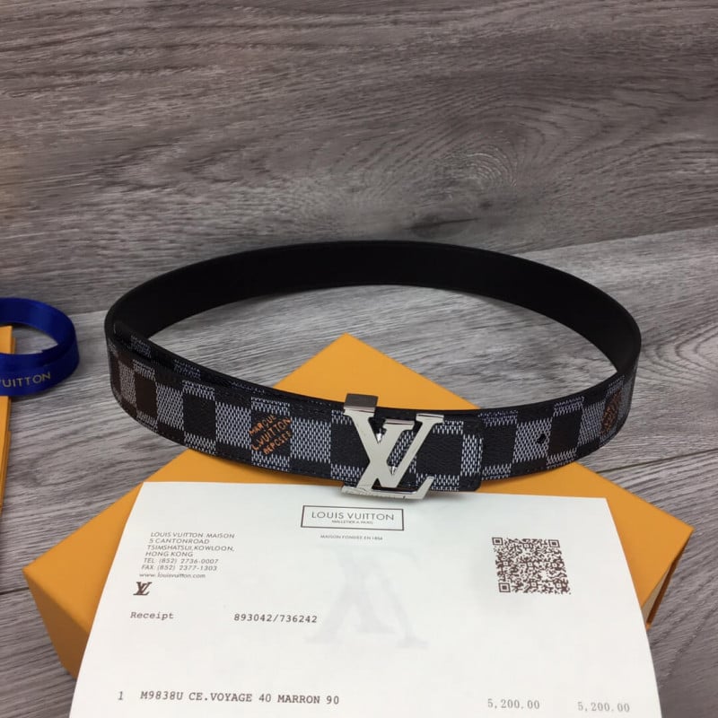 Louis Vuitton Initiales 25mm Reversible Belt MP182 view 2