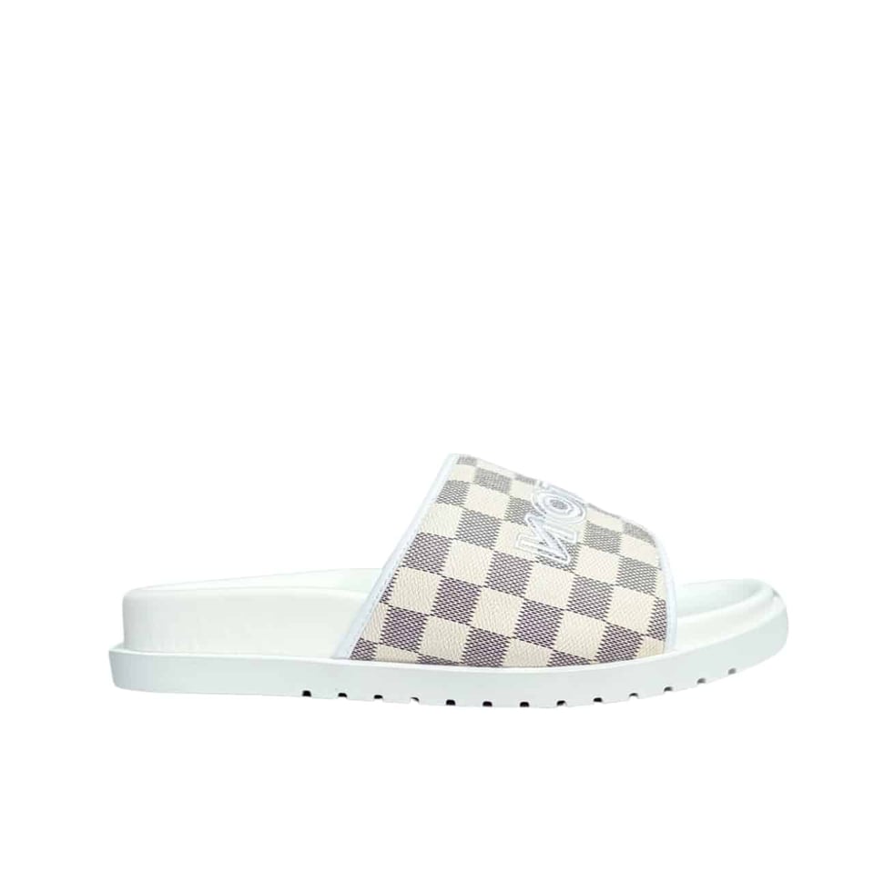 Louis Vuitton Miami Mule White view 2