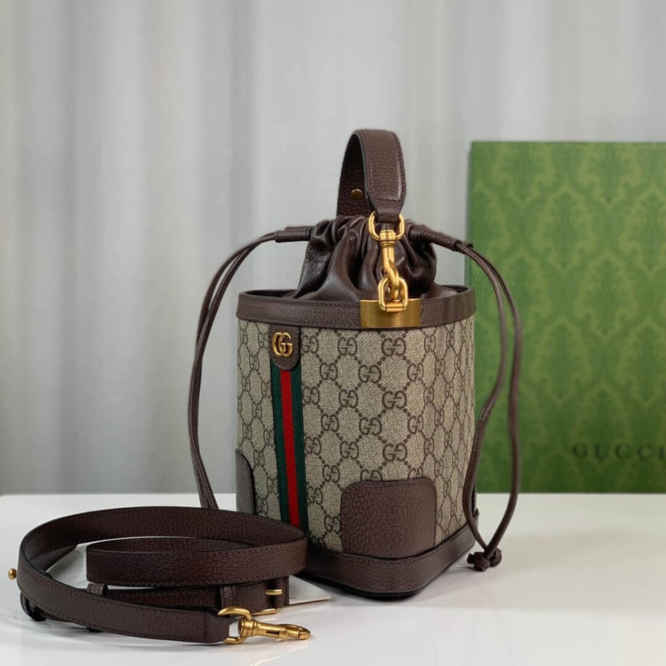 Gucci Ophidia GG Bucket Bag view 8