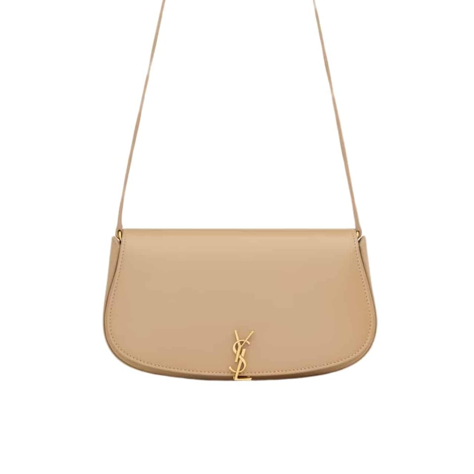 Saint Laurent Mini Voltaire In Box Dark Toffee 17Cm view 2