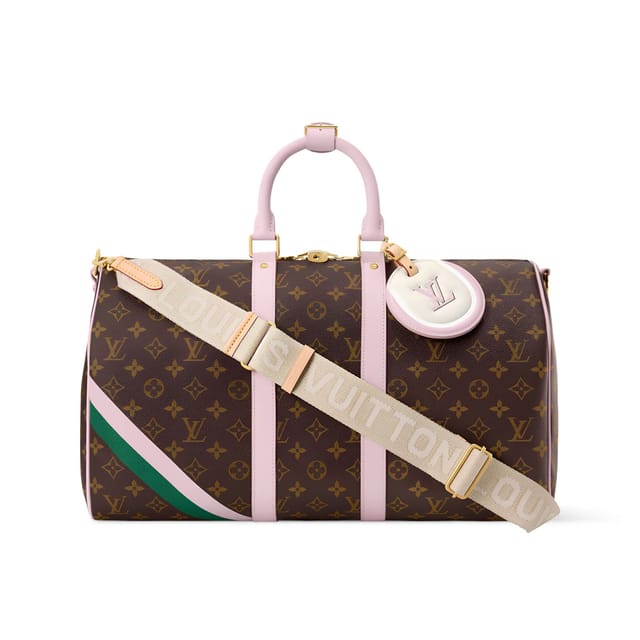 Louis Vuitton Keepall Bandoulière 45cm/17.7in Monogram Coated Canvas M25822
