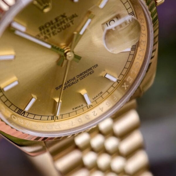 [Superclone] Rolex Datejust 31mm Champagne – Colour Dial President 278278 view 3