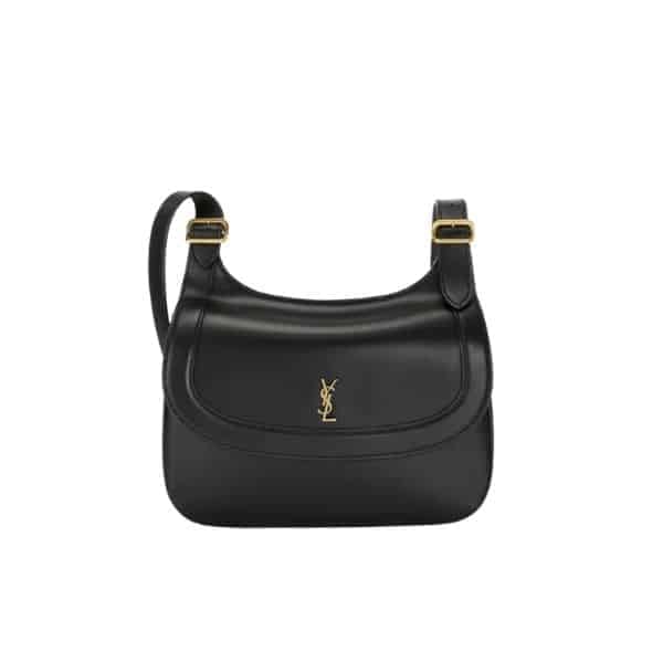 Saint Laurent Charlie Medium Shoulder Bag In Smooth Leather Black 23Cm 686742 2R20W 1000 view 2