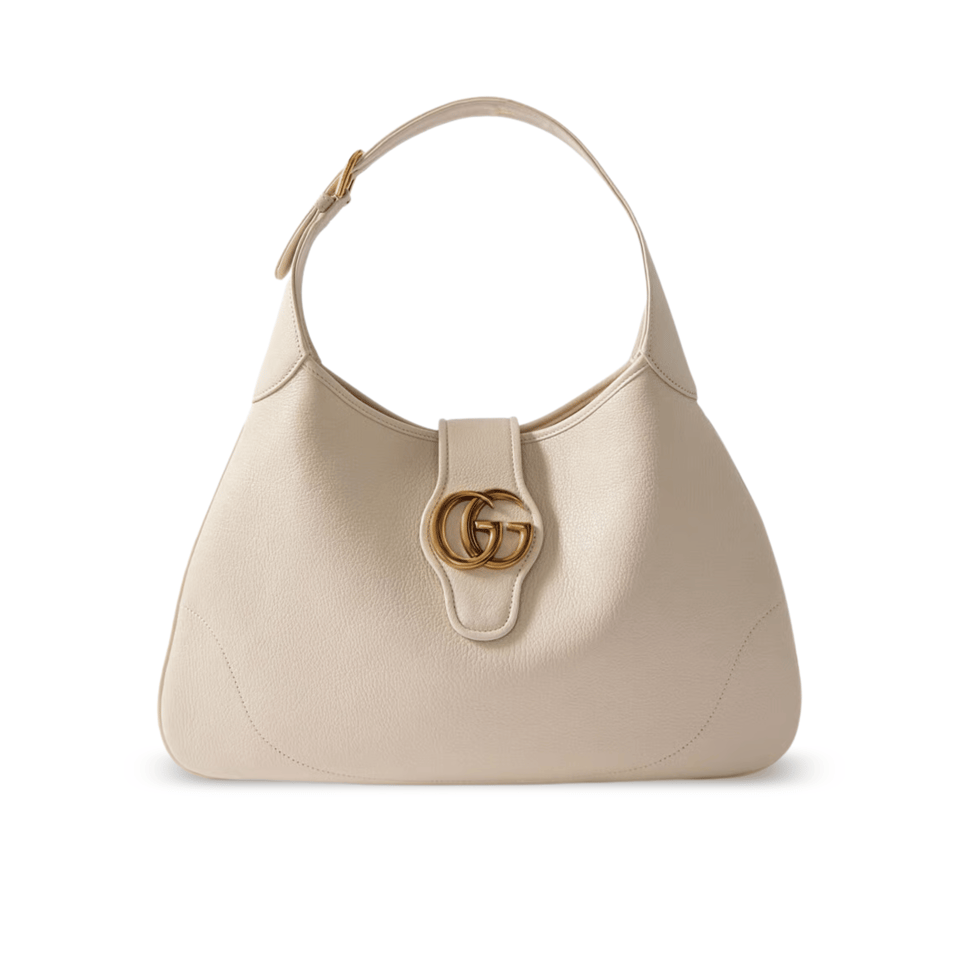 Gucci Cosmogonie Crescent Shoulder Bag Black Leather 39cm view 2