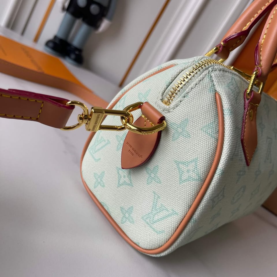 Louis Vuitton Speedy Bandoulière 20 Bag Monogram Origine Vert Asnière M27530 view 7