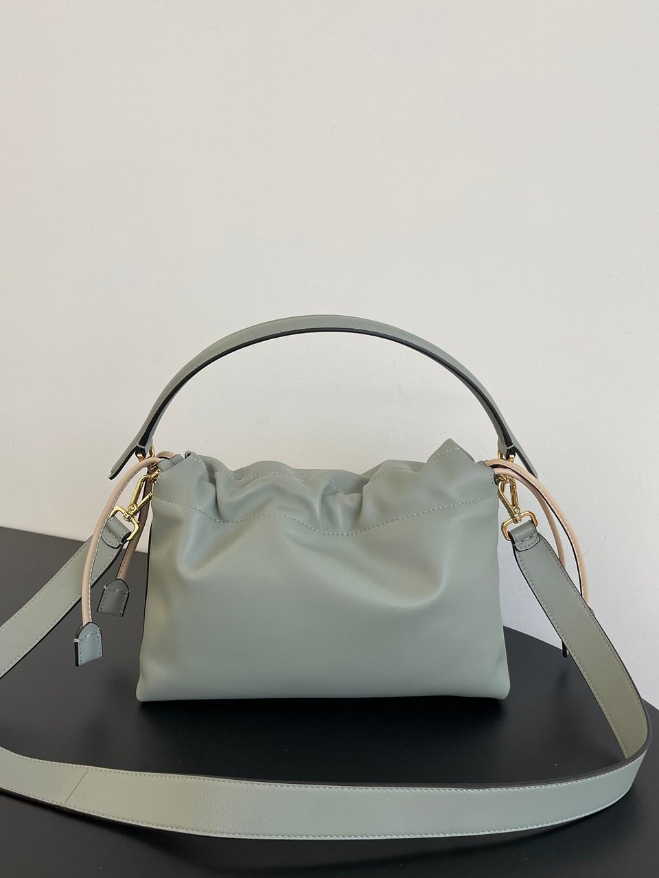 Fendi Mamma Baguette Medium Matcha Green Nappa Leather Bag 26.5cm view 8
