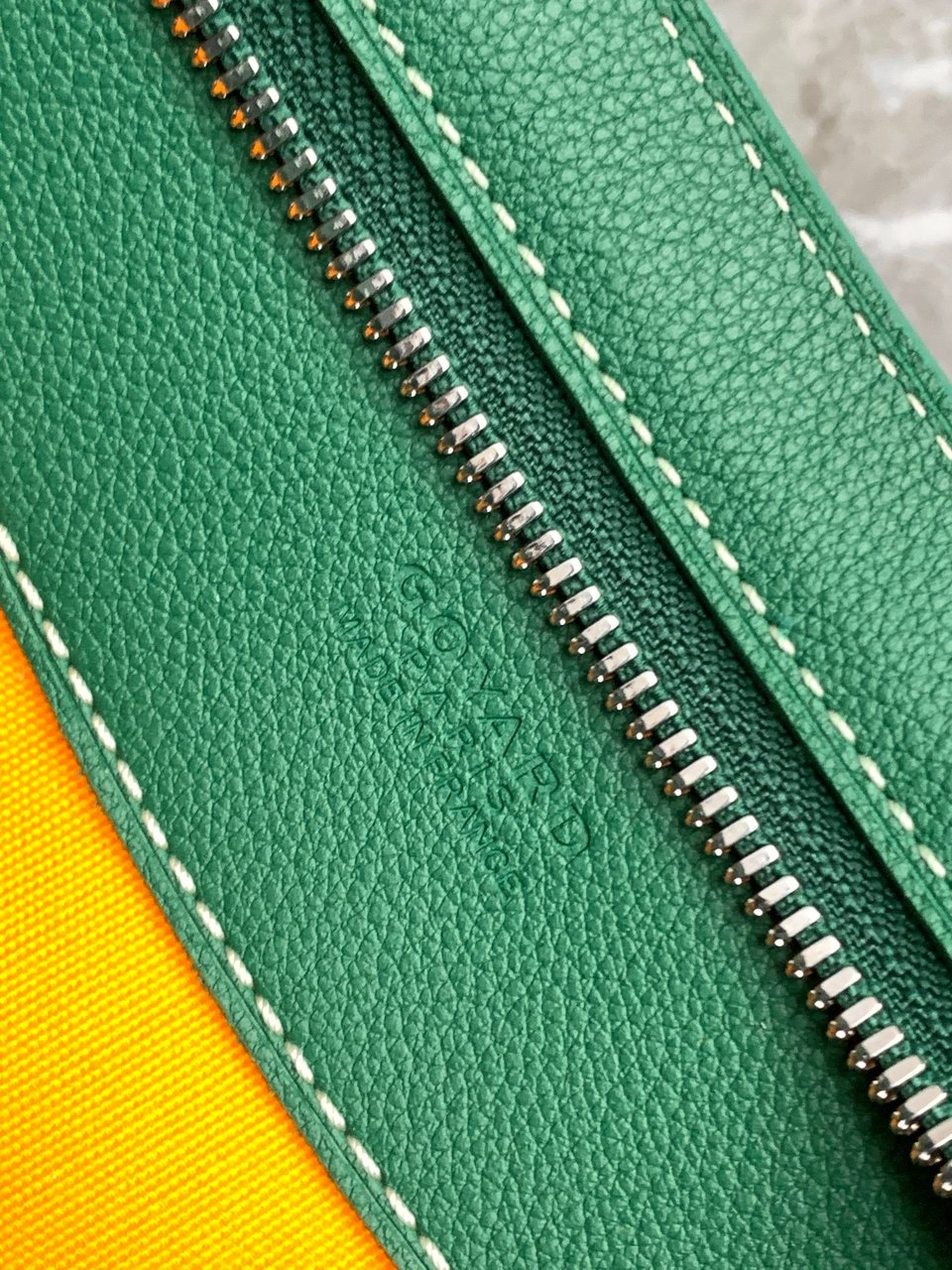Goyard Hirondelle Bag – Bagistry Closet 25cm Green view 10