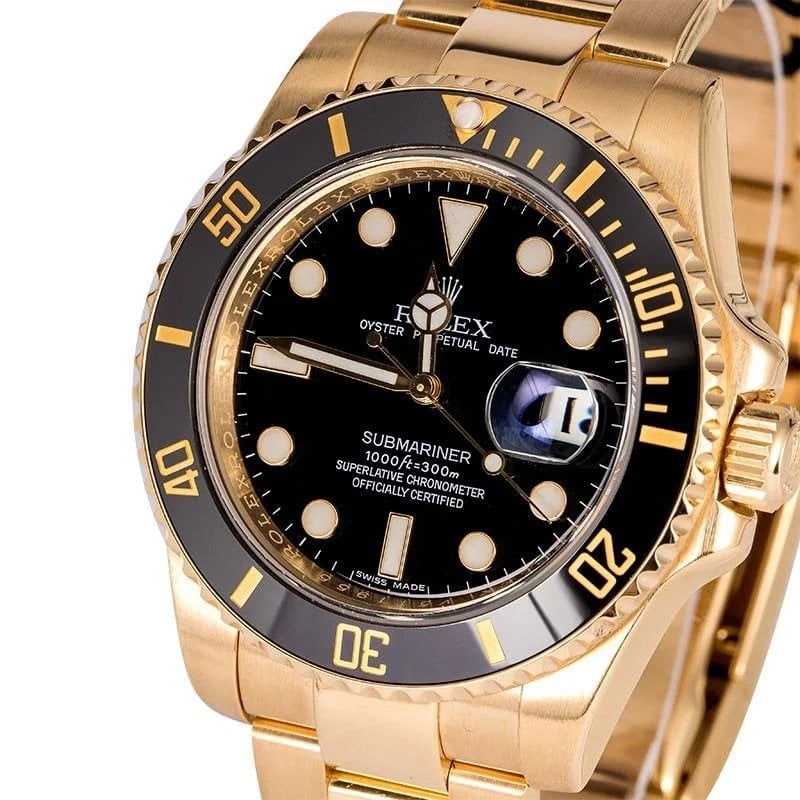 Rolex Submariner 40mm Black Dial 116618LN view 3