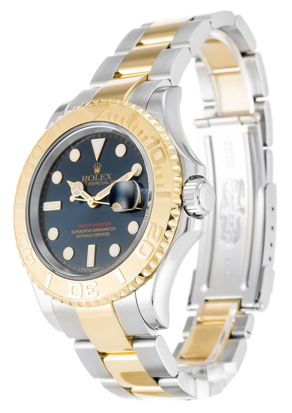Rolex Yacht-Master 40mm Blue Dial 16623 view 3