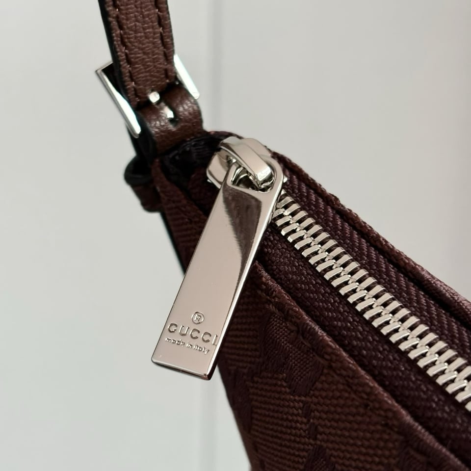 Gucci Lady Lunetta Small Shoulder Bag Dark Brown GG Canvas 22cm/8.7in 874743 view 9