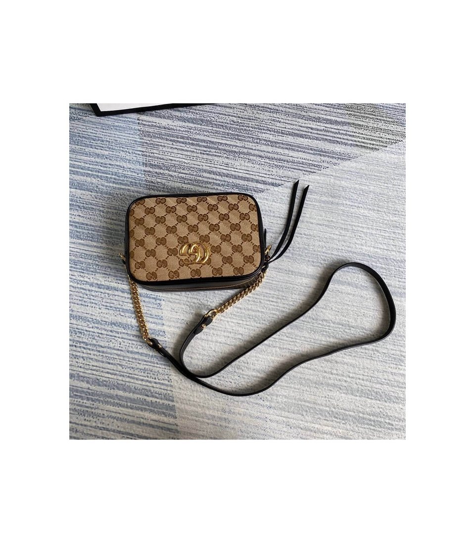 Gucci GG Canvas Matelasse Mini Bag Black view 4