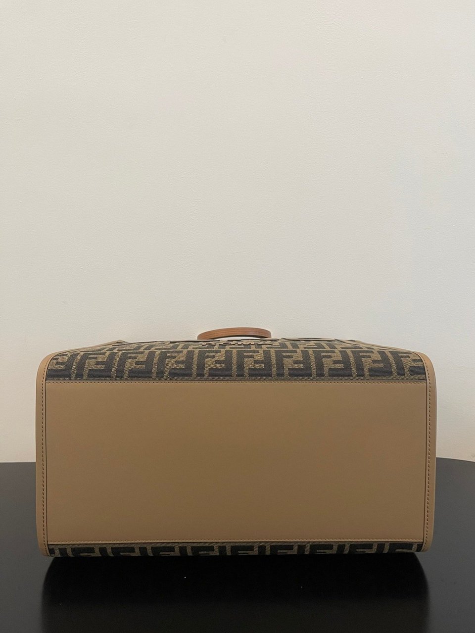 Fendi FF Jacquard Sunshine Medium Tote Bag Brown 35Cm view 8