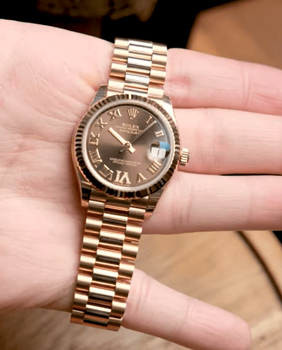 [Superclone] Rolex Datejust 31mm Dark Grey Dial President 278278 view 3