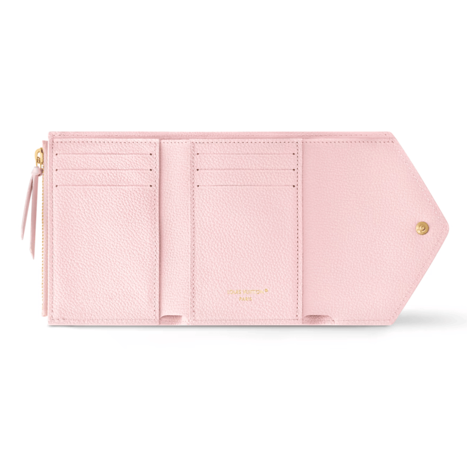 Louis Vuitton Pink Victorine Wallet For Women 12cm M14229 view 6