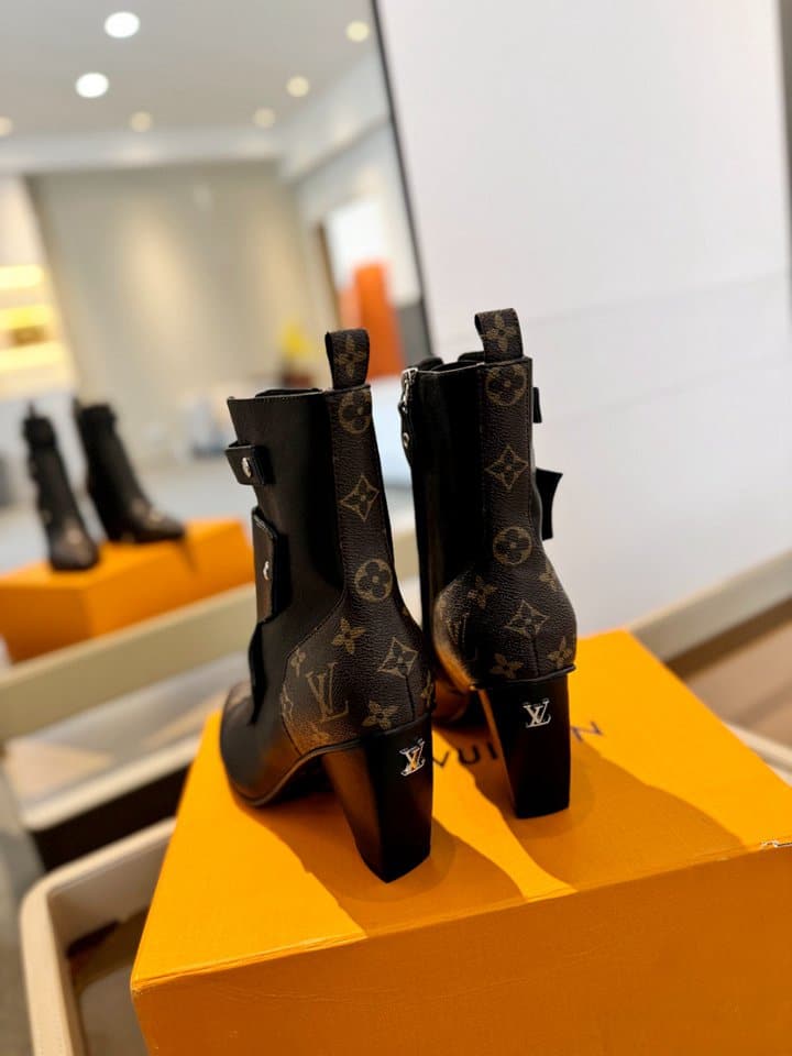 Louis Vuitton Trinity Boot Monogram And Black view 6