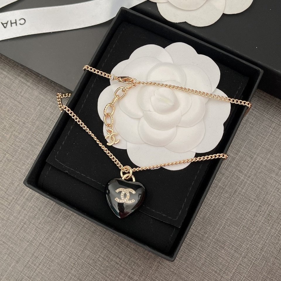 Chanel And Gold Metal Necklace Ab9463 B09327 Nk812 view 4