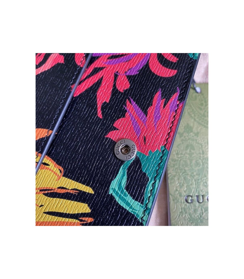 Gucci Dionysus Ken Scott Print Super Mini Bag Black view 10