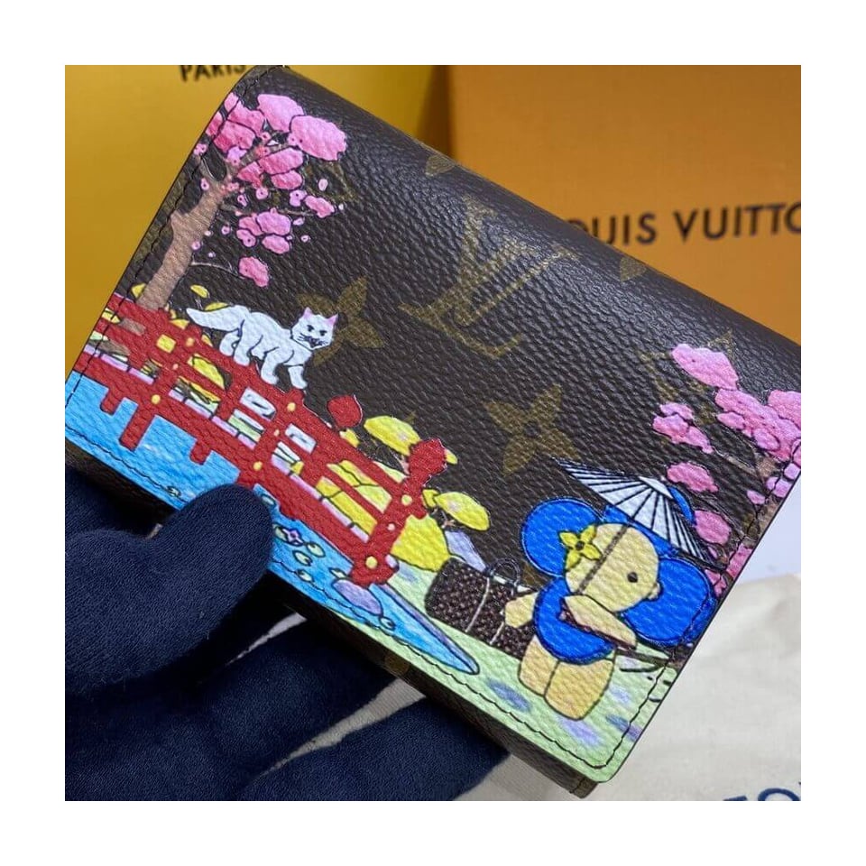 Louis Vuitton Monogram Canvas Victorine Wallet view 7