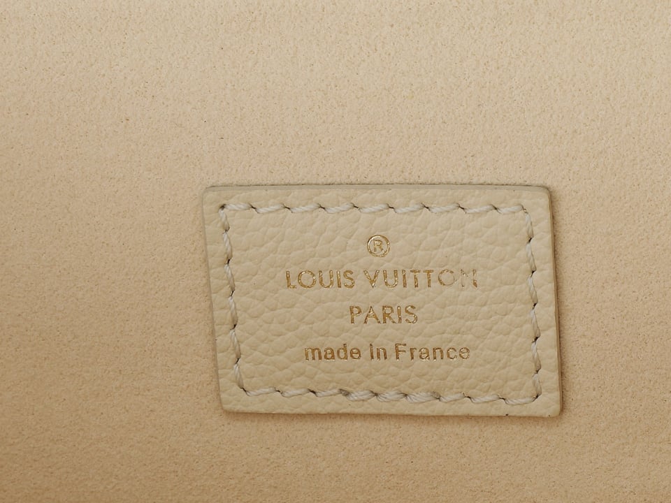 Louis Vuitton Backup Backpack – Monogram Empreinte Leather Cream M47106 22cm/ 8.7cm view 9