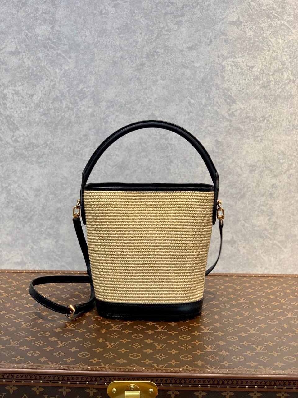 Louis Vuitton Petit Bucket 24Cm Black M59961 view 4