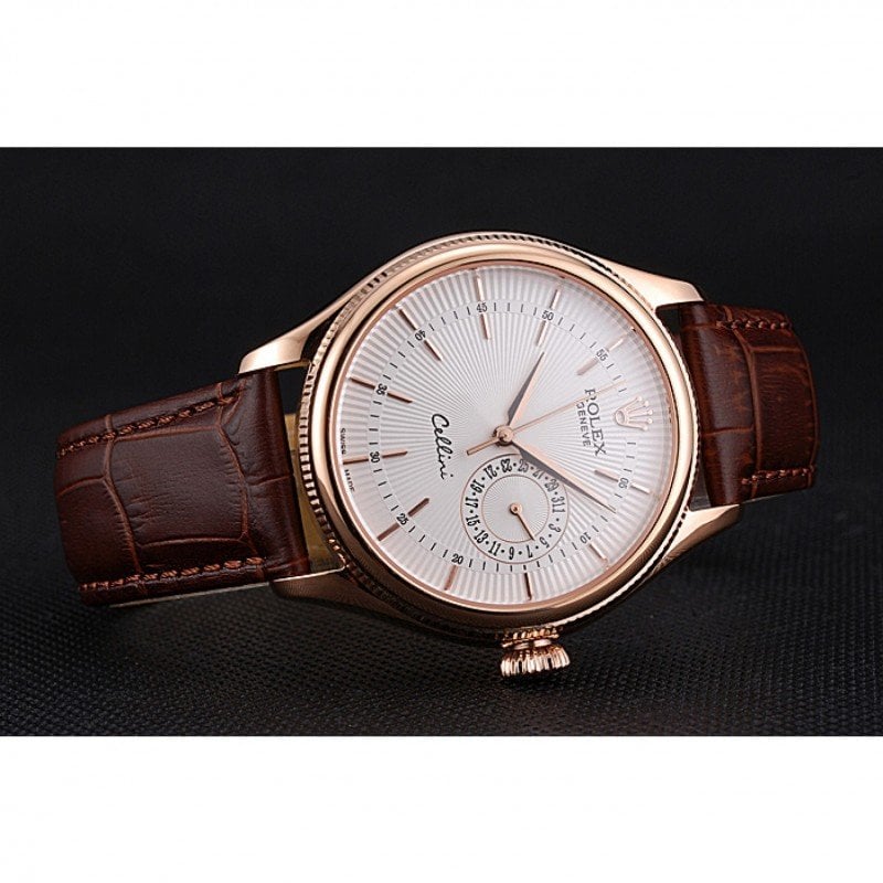Rolex Cellini 38mm White Dial 622725 view 6