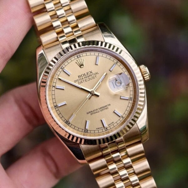 [Superclone] Rolex Datejust 31mm Champagne – Colour Dial President 278278 view 4