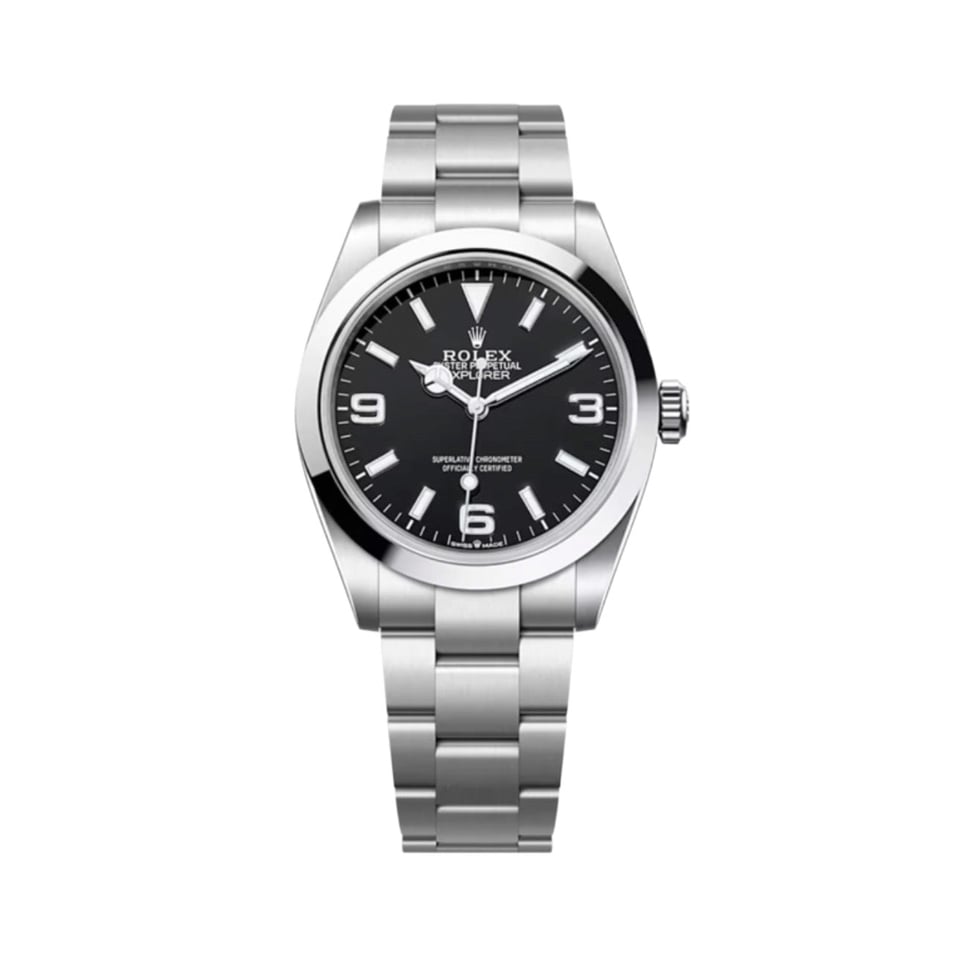 Rolex Explorer 40 mm Black Dial 224270