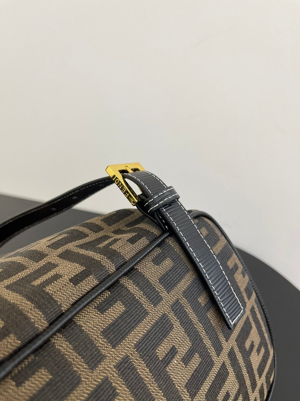 Fendi Zucca Brown Canvas Backpack 38cm view 9