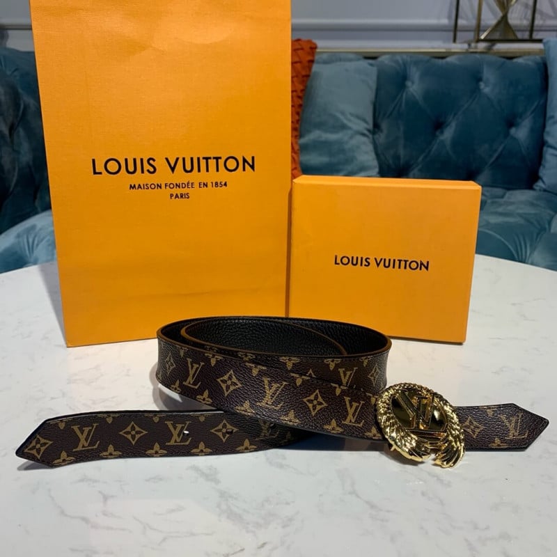 Louis Vuitton Circle 30mm Reversible Belt M0141 view 5