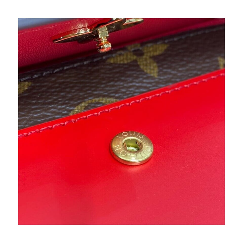 Louis Vuitton Flower Compact Wallet Red view 8