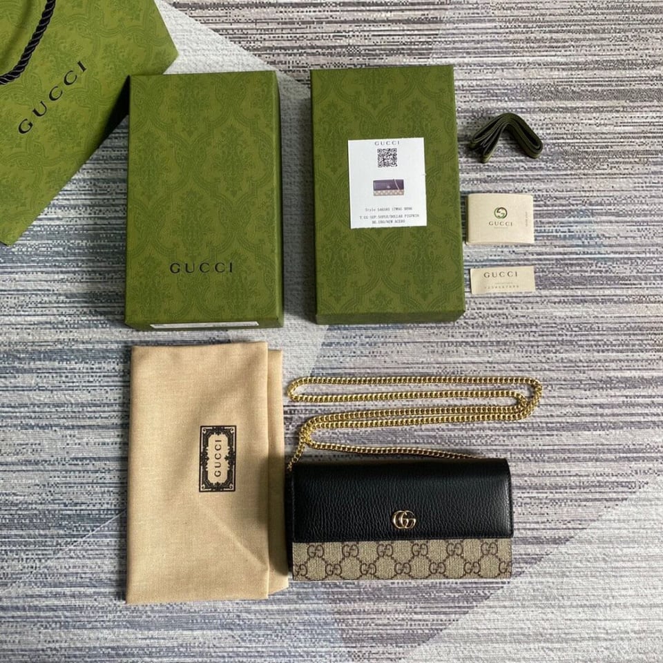 Gucci GG Marmont Chain Wallet view 14