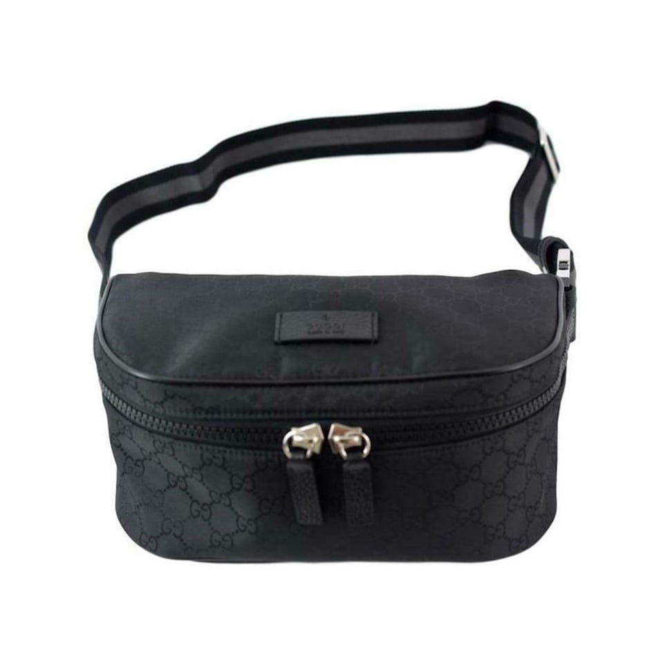 Gucci GG Guccissima Nylon Waist Crossbody Bag view 2