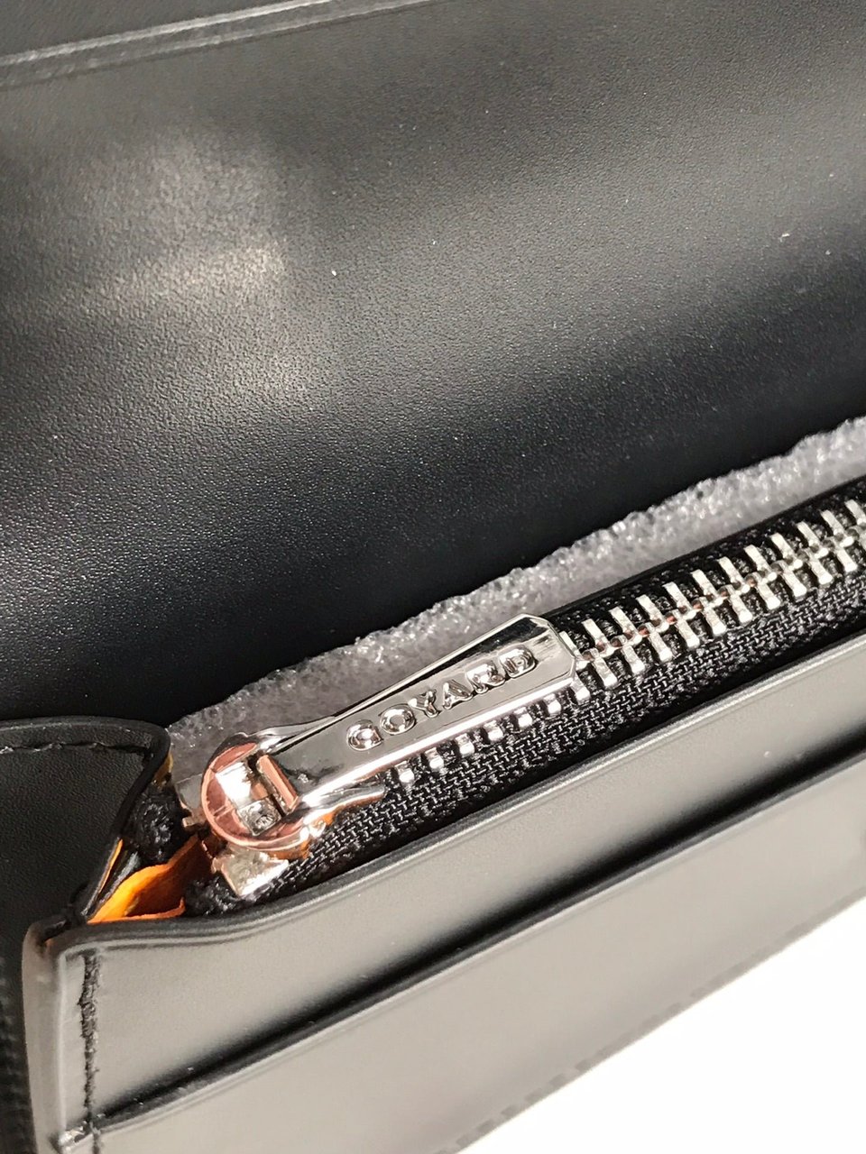 Goyard Richelieu Wallet 19 Cm Black Goyardine Canvas view 8
