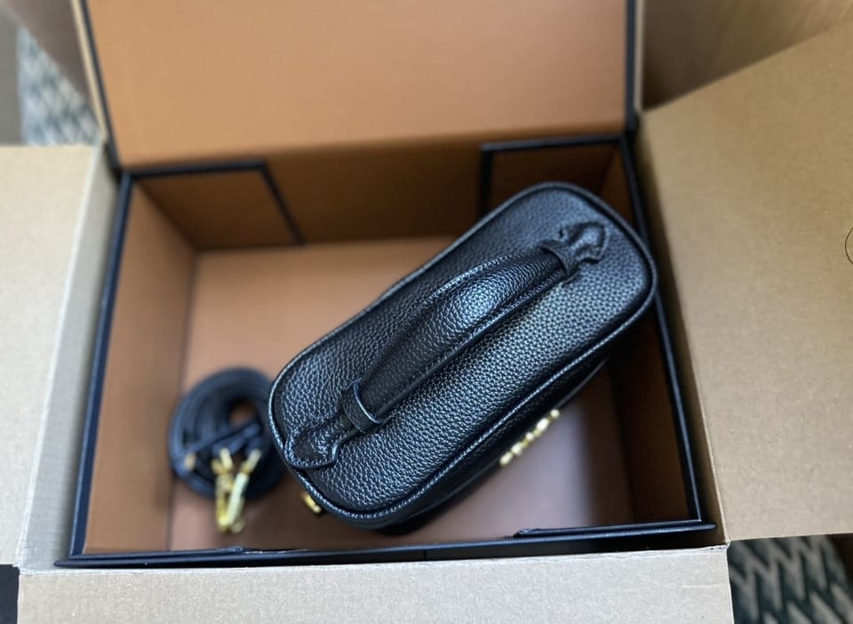 Prada Leather Mini Bag Black 20Cm view 7
