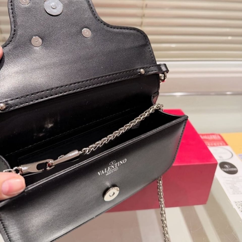Valentino Locò Small Jewel Logo Black 20Cm 3W2B0K53Cwr249 view 6