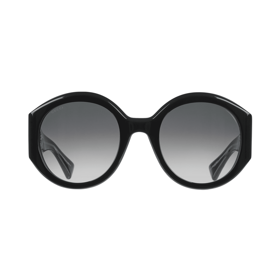 Gucci Black Round Frame Sunglasses GG2014S