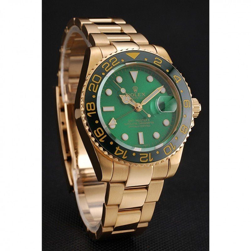 Rolex GMT-Master II 40mm Green Dial 116718LN view 4