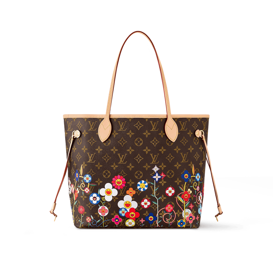 Louis Vuitton LV x TM Neverfull MM Monogram Coated Canvas 31cm M13271 view 2