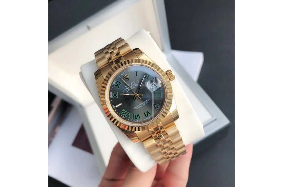 Rolex Datejust 36/28mm RG/RG Jubilee Bracelet view 3