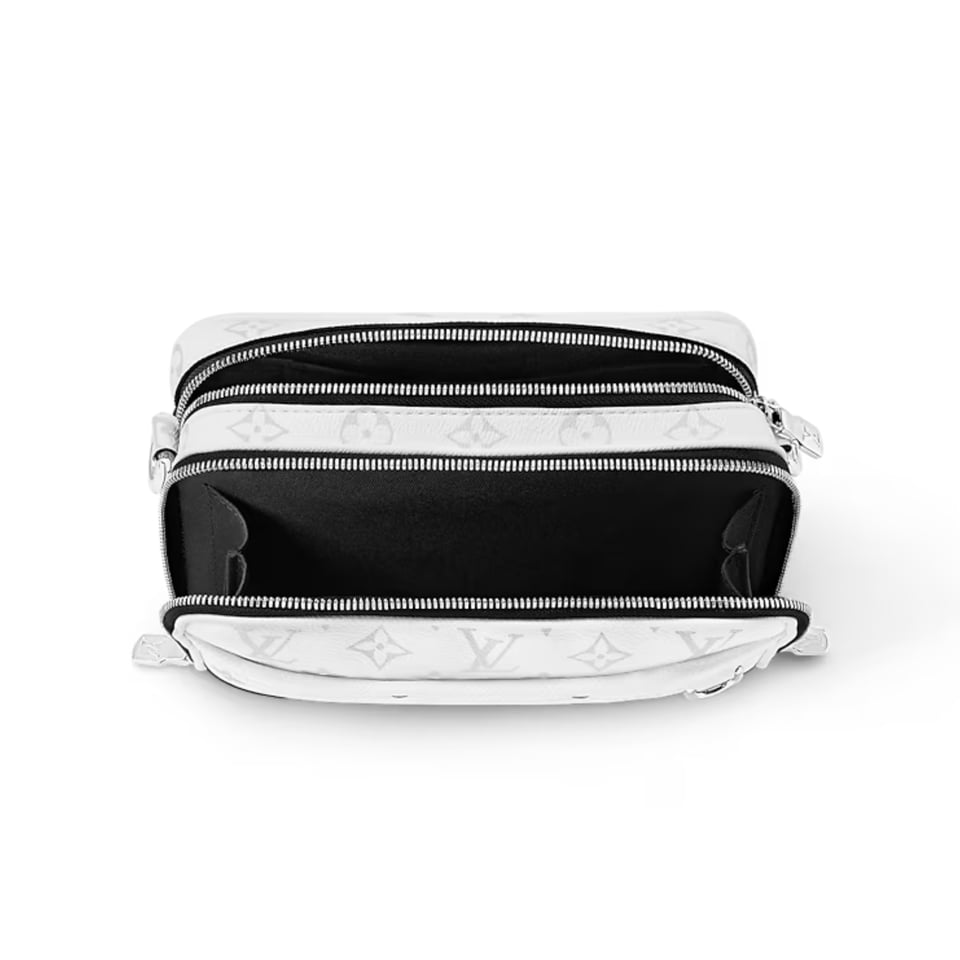 Louis Vuitton White Alpha Messenger For Men 24cm M31069 view 4